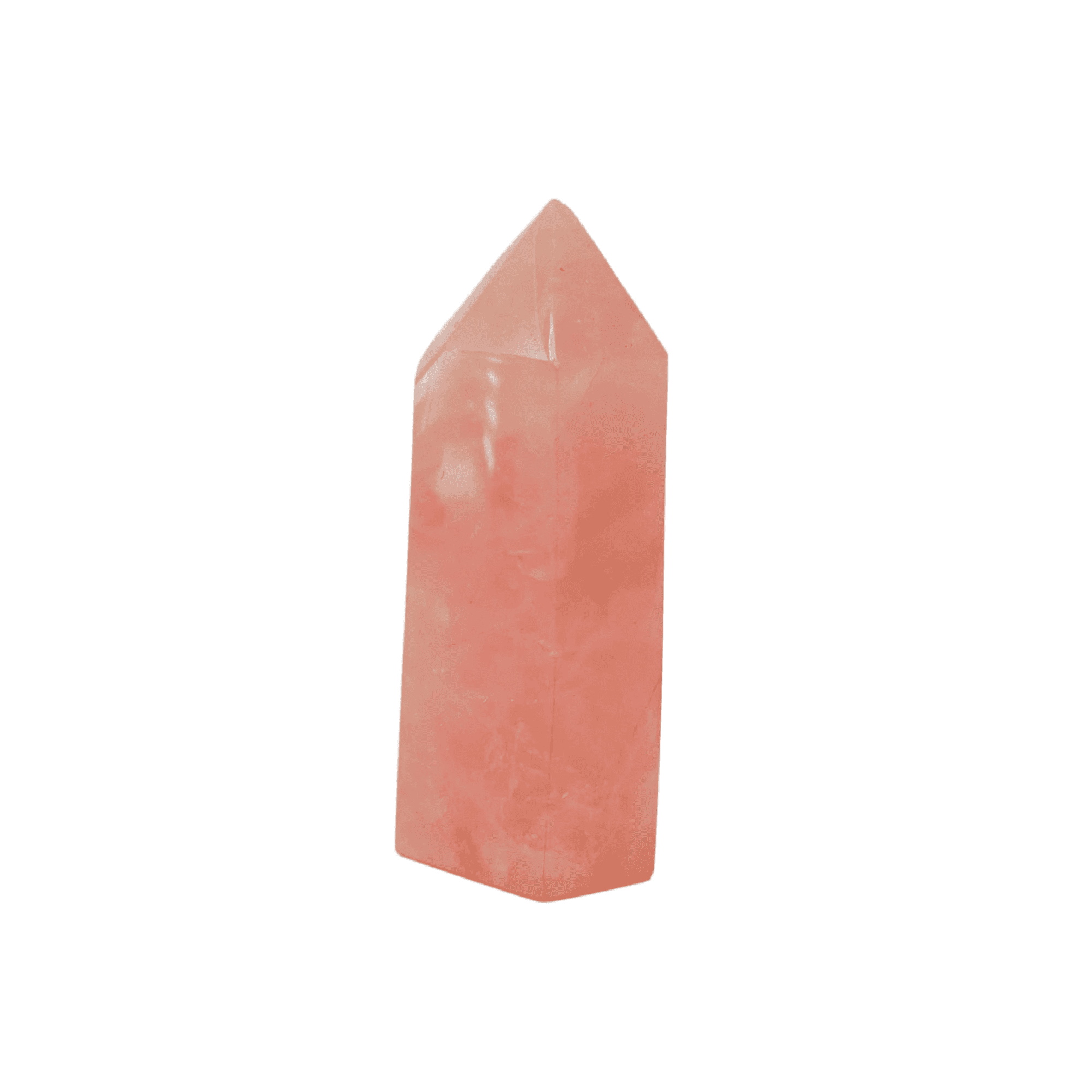 Torre di cristallo di quarzo rosa-0,250 g